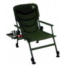 907-00405 Раскладной стул, карповый, 70х28х88см, зеленый